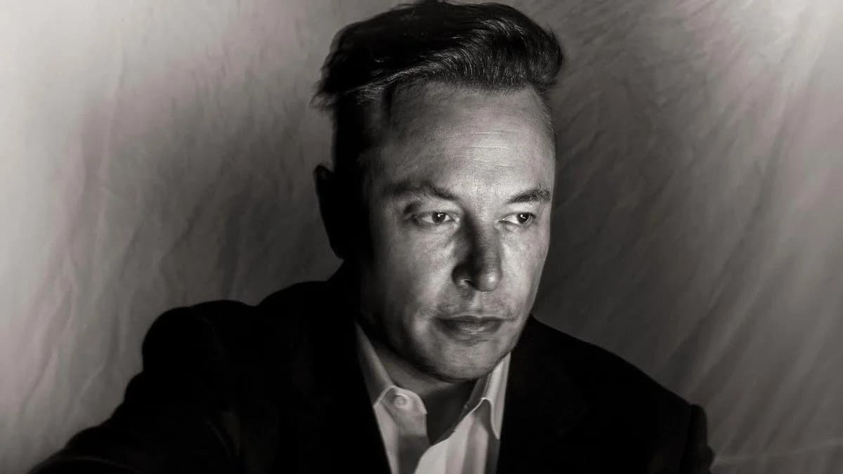 Elon Musk portrait