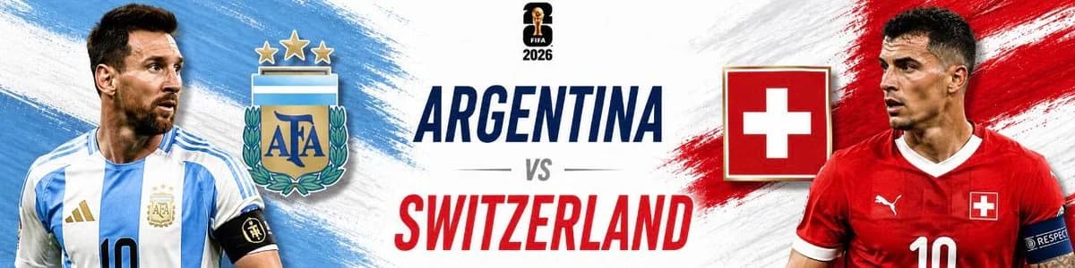 Argentina versus Switzerland World Cup contest